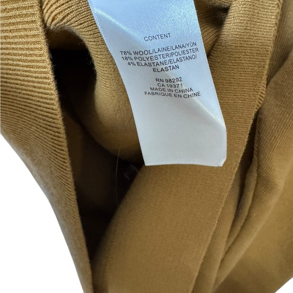 Tibi Wool blend crewneck ribbed long sleeve Sweatshirt size XS - Picture 5 of 5